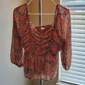 Floral blouse